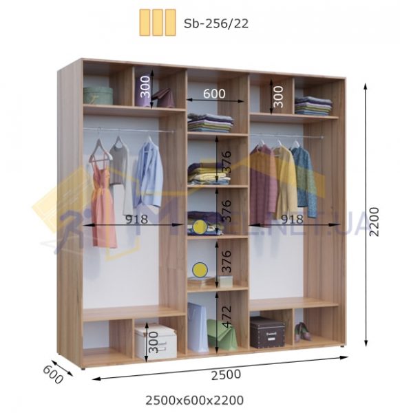 Шафа-купе Sb-256/22