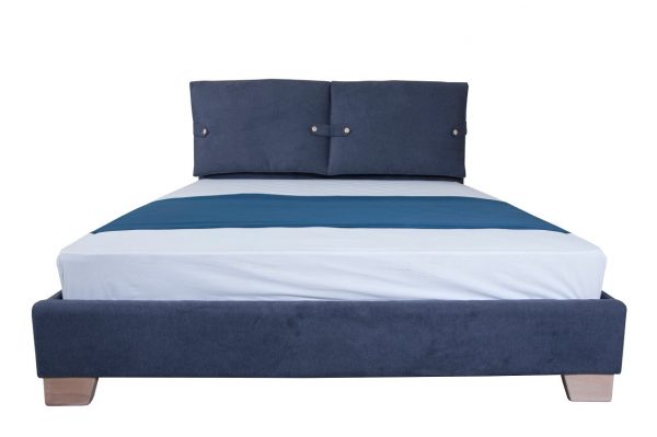 Мягкая кровать Мишель - фото 3 - вид спереди